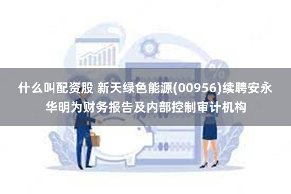 什么叫配资股 新天绿色能源(00956)续聘安永华明为财务报告及内部控制审计机构